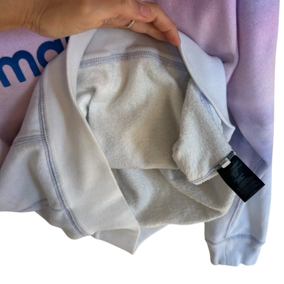 Isabel Marant Étoile Mansel Gradient Hoodie Size 8 Streetwear Designer Casual - Picture 9 of 16